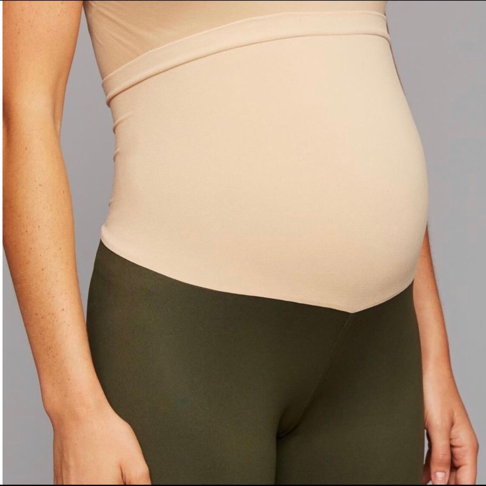 David Lerner Faux Leather Maternity Legging XS